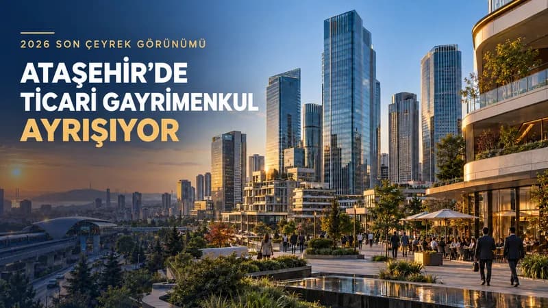 Ataşehir’de Ticari Gayrimenkul Ayrışıyor